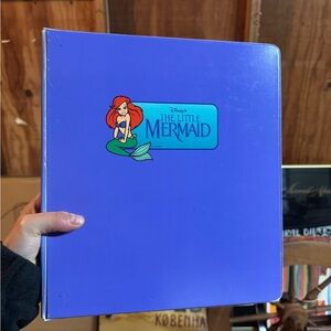 1991 Little Mermaid Complete Pro Set Trading Story Cards with Collector’s Binder